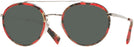 Round Palmier Rough/silver Alain Mikli A02027 Progressive No Line Reading Sunglasses View #1