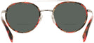 Round Palmier Rough/silver Alain Mikli A02027 Bifocal Reading Sunglasses View #4