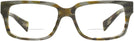 Rectangle Pointille Blk/green Havana Alain Mikli A03026 Bifocal View #2