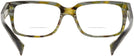 Rectangle Pointille Blk/green Havana Alain Mikli A03026 Bifocal View #4