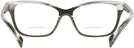 Square Paint Black Pointille Black Alain Mikli A03037 Bifocal View #4