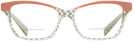 Square Silver Damier/mauve Pink Alain Mikli A03037 Bifocal View #2