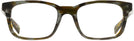 Square Black Green Havana Alain Mikli A03039 Single Vision Full Frame View #2