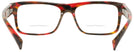 Rectangle Havana Red Alain Mikli A03046 Bifocal View #4