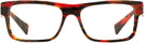 Rectangle Havana Red Alain Mikli A03046 Computer Style Progressive View #2