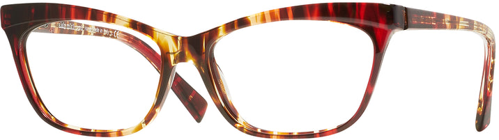  Red Alain Mikli A03059 Single Vision Full Frame View #1