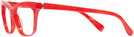 Cat Eye Red Alain Mikli A03059 Single Vision Full Frame View #3