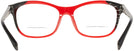 Square Black/pontille Red Alain Mikli A03068 Bifocal View #4