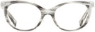 Cat Eye Pontille White/black Alain Mikli A03078 Computer Style Progressive View #2
