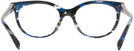 Cat Eye Chevron Havana Blue Alain Mikli A03078 Computer Style Progressive View #4