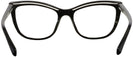 Cat Eye Black White Alain Mikli A03080 Progressive No-Lines View #4