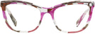 Cat Eye Wave Violet Brown/grey Violet Alain Mikli A03080 Progressive No-Lines View #2