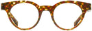Round Havana/olive Damie Alain Mikli A03090 Progressive No-Lines View #2