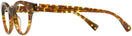 Round Havana/olive Damie Alain Mikli A03090 Progressive No-Lines View #3