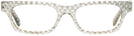 Rectangle Silver Damier Alain Mikli A03091 Computer Style Progressive View #2