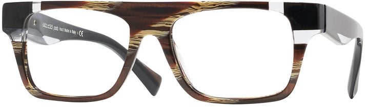  Bronze Horn/Crystal/Noir Mikli Alain Mikli A03109 Progressive No-Lines View #1