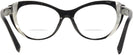 Cat Eye Noir / Blanc / Noir Alain Mikli A03115B Bifocal View #4