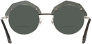 Round Black/silver Alain Mikli A04006 Bifocal Reading Sunglasses View #4
