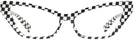 Cat Eye Black White Damier Alain Mikli A05036 Progressive No-Lines View #2