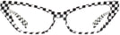 Cat Eye Black White Damier Alain Mikli A05036 Single Vision Full Frame View #2