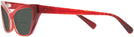 Cat Eye Red Black Alain Mikli A05036 Bifocal Reading Sunglasses View #3
