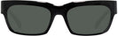 Rectangle Noir Mikli Alain Mikli A05042 Progressive No Line Reading Sunglasses View #2