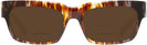 Rectangle Havana Gradient Blue Alain Mikli A05042 Bifocal Reading Sunglasses View #2