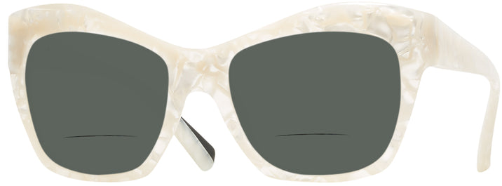 Cat Eye,Oversized,Square Blanc Mikli Alain Mikli A05043 Bifocal Reading Sunglasses View #1