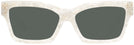 Cat Eye Blanc Alain Mikli A05052B Progressive No Line Reading Sunglasses View #2