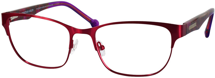 Rectangle Red Jonathan Adler 102 Single Vision Full Frame View #1