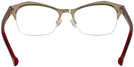 Square,Cat Eye Brown Jonathan Adler 106 Progressive No-Lines View #4