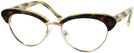 Cat Eye Dark Tortoise Jonathan Adler 108 Progressive No Line Bifocal View #1