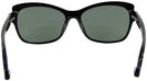 Cat Eye Black Jonathan Adler 309 Bifocal Reading Sunglasses View #4