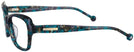 Cat Eye Teal Jonathan Adler 309 Bifocal View #3