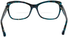 Cat Eye Teal Jonathan Adler 309 Bifocal View #4