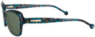 Cat Eye Teal Jonathan Adler 309 Bifocal Reading Sunglasses View #3