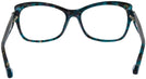Cat Eye Teal Jonathan Adler 309 Single Vision Full Frame View #4
