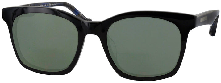 Square Black Jonathan Adler 312 Progressive No Line Reading Sunglasses View #1