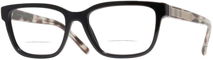 Square Black Burberry 2230 Bifocal View #1