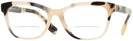 Square Spotted Horn Burberry 2323 Bifocal View #1
