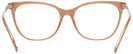 Square Brown Burberry 2333L Computer Style Progressive View #4