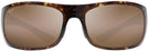 Rectangle Olive Tortoise/hcl Lens Maui JIm Big Wave 440 View #2