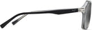 Aviator,Square Black Gloss Crystal Interior w/Neutral Grey Maui Jim Wedges 880 View #3