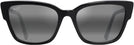 Cat Eye,Rectangle Black Gloss w/Neutral Grey Lens Maui Jim Kou 884 View #2