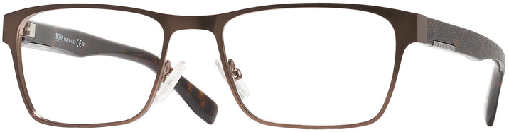 Rectangle Dark Brown Hugo Boss 684 Progressive No Line Bifocal View #1