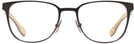 Square Matte Brown Hugo Boss 0885 Computer Style Progressive View #2