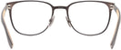 Square Matte Brown Hugo Boss 0885 Computer Style Progressive View #4