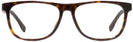 Square Dark Havana Hugo Boss 0985 Single Vision Full Frame View #2