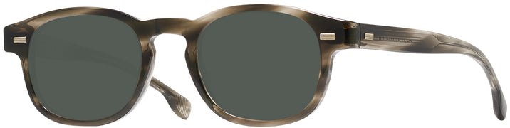 Square,Wayfarer Stripe Grey Hugo Boss 1002 Progressive No Line Reading Sunglasses View #1