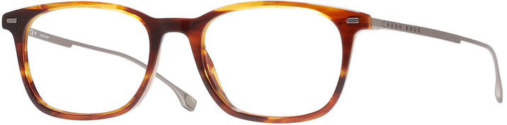 Square Marble Brown Hugo Boss 1015 TITANIUM Computer Style Progressive View #1